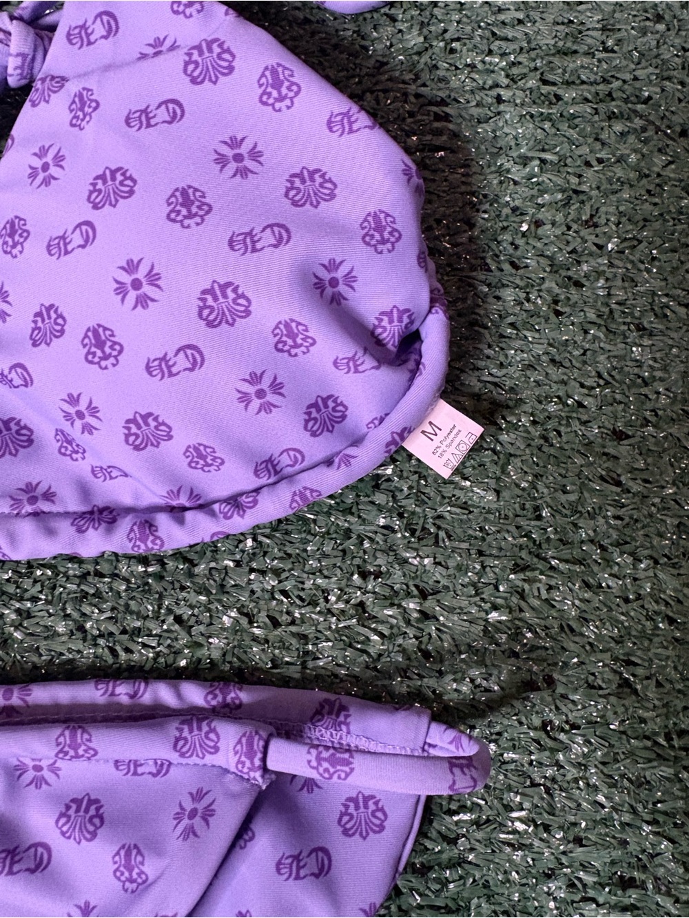 Purple Chrome Hearts Bikini Women’s Size Small & Medium - Picture 2 of 4